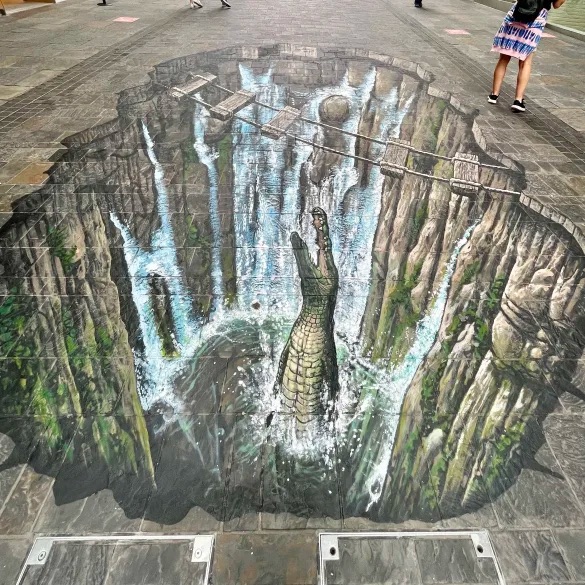 Read more about the article 3D street-art Installations in Bristol, UK